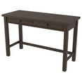 thumbnail image 3 of Bowery Hill Home Office Engineered Wood Desk in Warm Brown, 3 of 10