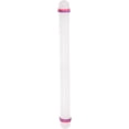 thumbnail image 1 of Fondant Rolling Pin 20 Inch x 0.98 Inch Adjustable Guide Rings Non-Stick PP Plastic Fondant Roller Dough Roller Kitchen Decorating Tools for Cookie Pastry Pizza Clay, 1 of 4