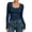 Navy, variant on Tqcoqu Women's Square Neck Ribbed Knit Long Sleeve Crop Top,Slim Fit Stretchy Soft Basic Casual Going Out Tee Shirts,White Women's S-XXXL