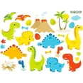 thumbnail image 5 of Adhesivos de pared de dinosaurios YONGSHENG 17,7 x 23,6 pulgadas, 5 of 5