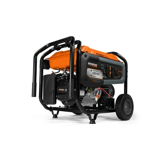 Generac 7713 GP6500E Electric Start Gas Powered Portable Generator w/ COSense - 49ST