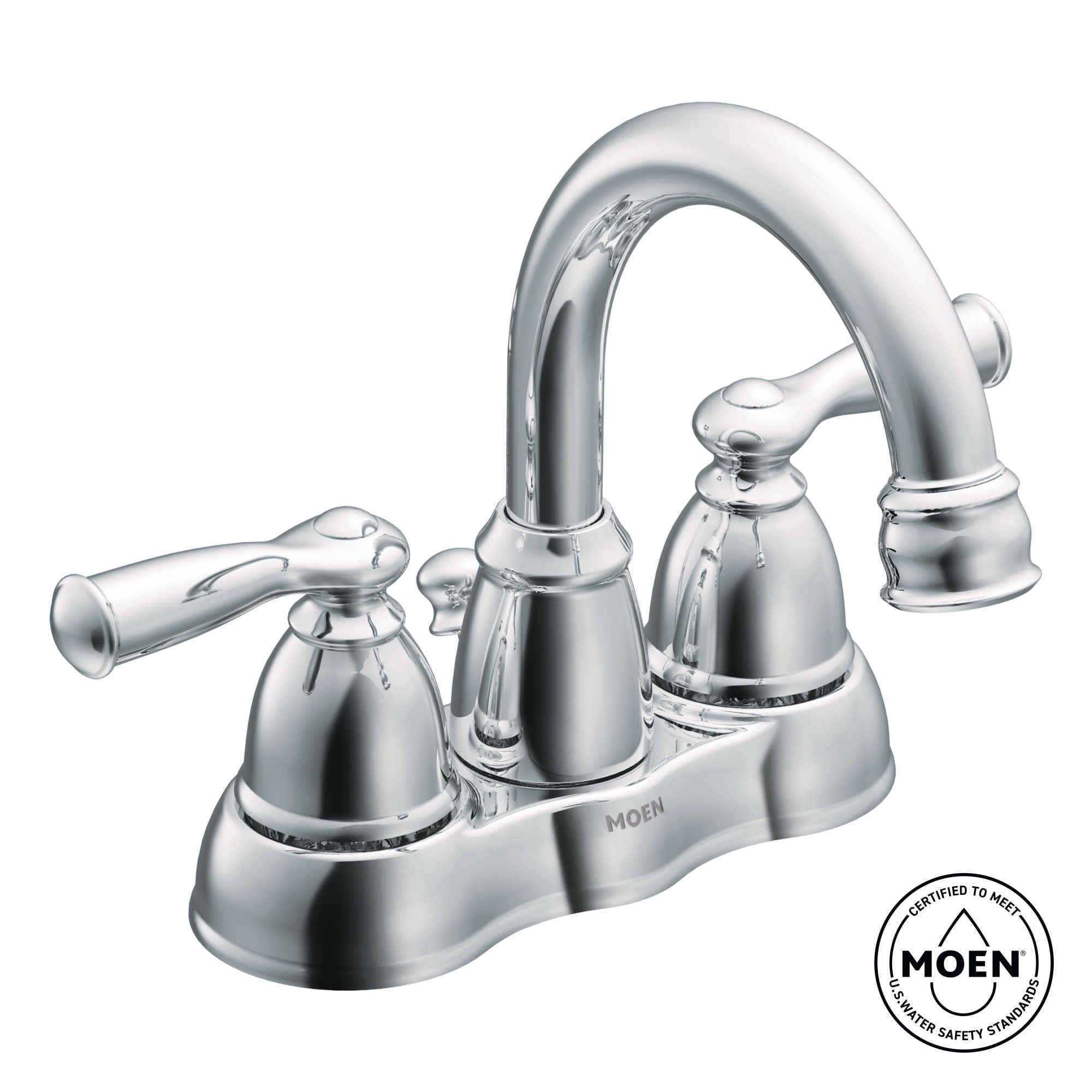 Moen Banbury Two-Handle High Arc Bathroom Faucet