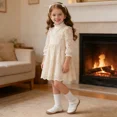 thumbnail image 3 of Meckior Toddler Girls Dress Shoes Little Girls Mary Jane Soft Sole Princess Shoes for Little Kids, 3 of 9