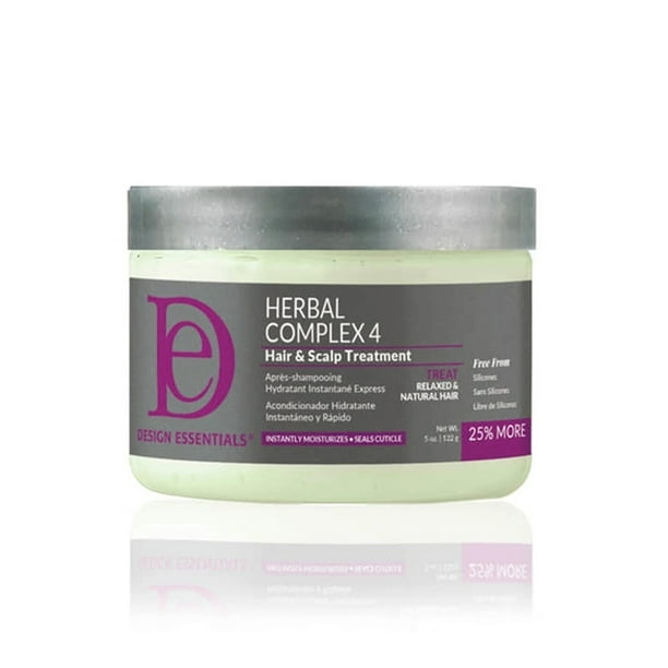 Design Essentials Herbal Complex 4 Hair & Scalp Treatment 5 oz,Pack of