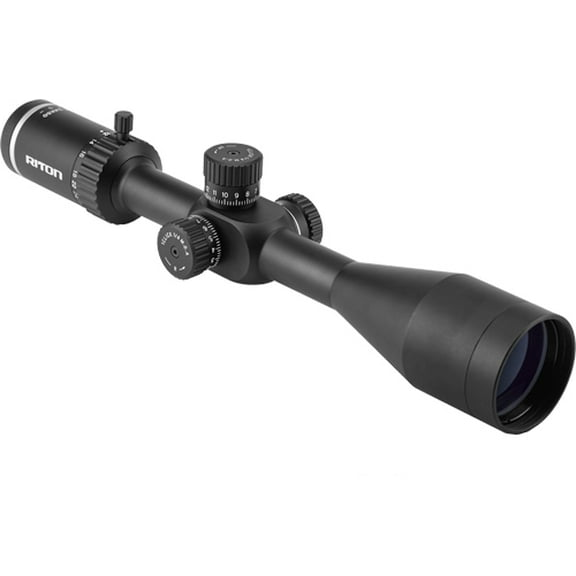 Riton Optics 1 Conquer 6-24x50mm Rifle Scope, 1in Tube, First Focal Plane, MPSR MOA Reticle, Black, NSN #