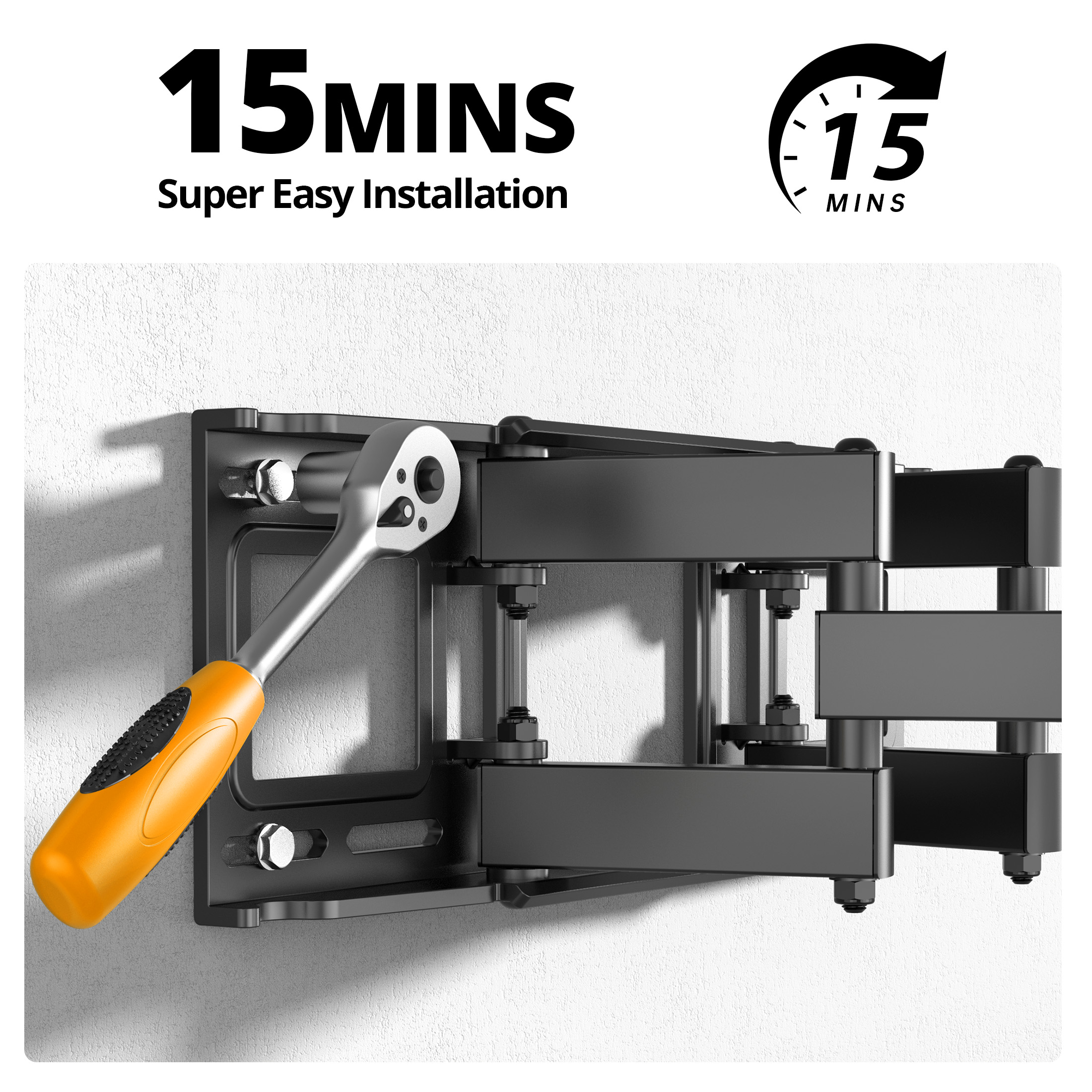 MountLiving Full Motion TV Mount, 42-92 Inch, 120 lbs photo 5