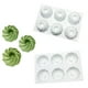thumbnail image 1 of Moldes de silicona para hornear, molde redondo acanalado para pasteles, bandejas antiadherentes para hornear para moldes de gelatina, mousse, pasteles, pan y gelatina, B, 1 pieza, 1 of 2