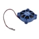 thumbnail image 5 of Ventilador de refrigeración del motor Aleación de aluminio Disipación de calor rápida Ventilador de refrigeración RC con cubierta de malla metálica para coche RC 1/10 1/12 1/8 Azul oscuro, 5 of 8