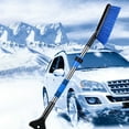 thumbnail image 5 of Long Handle Car Brush and Ice Scraper with Non-Damaging Design for Winter Frost Removal, 5 of 5