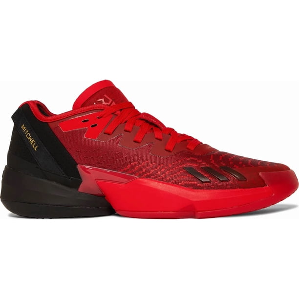 Adi - das D.O.N. Issue 4 Future of Fast Red Black Donovan Mitchell GX6886 Men's 9