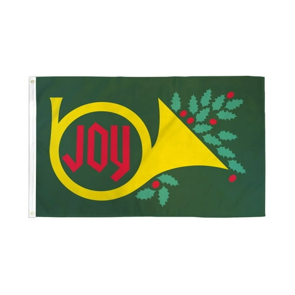 Christmas Joy Flag 3x5ft Poly