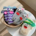 thumbnail image 2 of Warm Cozy Fluffy Cartoon Monster Socks Fuzzy Animal Socks - Jxlgv, 2 of 5