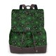 thumbnail image 1 of Balery Green Bright Web with Spiders Mochila de Cuero para Mujeres, Gran Capacidad, Bolsa de Viaje Multifuncional, Mochila de Cuero y Bolsa de Hombro para Mujeres, 1 of 4