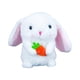 thumbnail image 2 of Juguete de peluche electrónico para mascotas parlantes, regalo de cumpleaños para aprendizaje temprano, encantador y cómodo. Conejo, 2 of 9