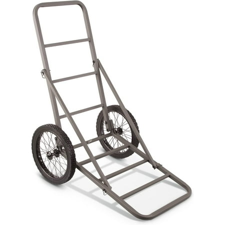 Deluxe Deer Cart Game Hauler Hunting Gear Accessories with Big Wheels