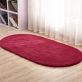 thumbnail image 3 of relayinert Easy To Clean And Soft Bath Mat For Bathroom Floors Non-slip Polyester Bathroom Carpet Bathroom Rugs watermelon red 1Set, 3 of 6