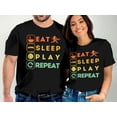 thumbnail image 2 of Baseball Player Tshirt, Baseball Gift, Baseball Shirt, I Love It When My Wife Lets Me Play Baseball Shirt Eat Sleep Play Repeat Baseball, 2 of 9