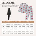 thumbnail image 4 of Naloa Cute Red Crabs With Nautical Pajamas for Women Set, Womens Pajama Sets, Lounge Sets for Women, 2pjs for Women-Small, 4 of 7