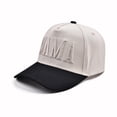 thumbnail image 6 of MAMA & DAD Embroidered Baseball Cap, Two-Tone Retro Trucker Hat Set, Adjustable Matching Couple Hats for Father's Day, Mother's Day, and Family Outings-Black, 6 of 9