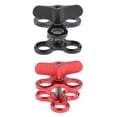 thumbnail image 1 of 2xTriple Ball Clamp Soporte de Clip de 3 Orificios Sistema de de lámpara de Buceo Subacuático, 1 of 9
