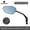 Carbon-fiber Left, variant on ROCKBROS Cycling Mirror Viewing Anti-glare Handlebar Rearview HD Nylon Convex Mirror 360° Rotate Bike Mirror Left
