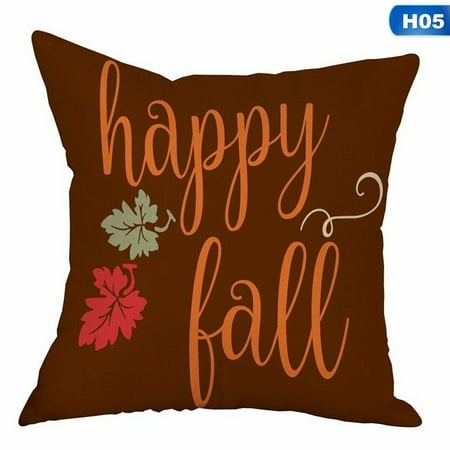 Kaboer Available 10 Styles Halloween Happy Fall Yall Flax Pillow