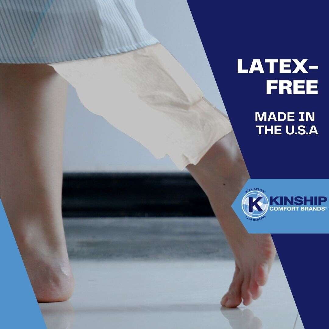 Kinship Comfort Brands Refillable Ice Bags w/ Clamp Closure | Leak Resistant Inner Liner & Soft Exterior | Reusable Icepack w/ 4 Tie Strings | Latex Free | 25 Pack
