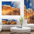 thumbnail image 1 of Vermillion Cliffs under Blue Sky - Oversized Landscape Canvas Art, 1 of 3