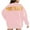 Pink, variant on Women's Sweatshirt Long Sleeve Round Neck Pullover with Bow Detail for Cute Casual Style,Cute Sweatshirts for Women