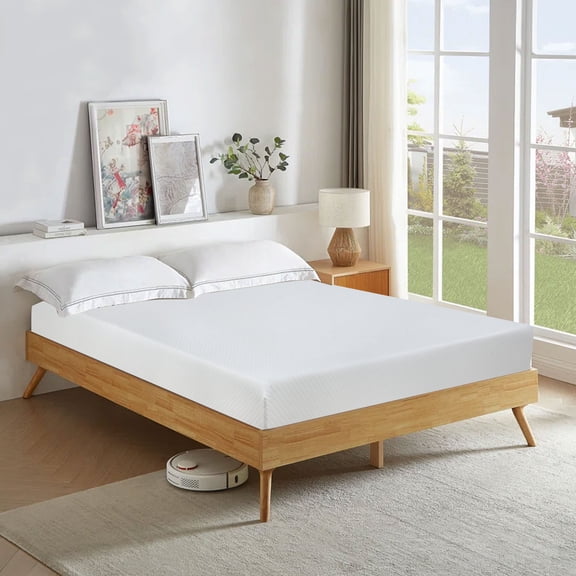 CL.HPAHKL California King Mattress, Upgrade 6 inch Gel Memory Foam Mattress Bed in a Box, Medium Firm Support