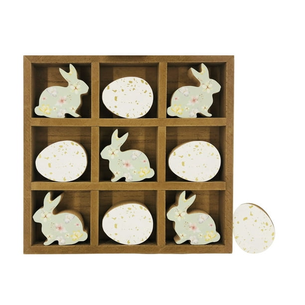 Way To Celebrate Easter Tic Tac Toe Table Décor