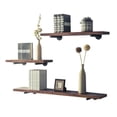 thumbnail image 4 of Wall Storage Shelf Holder Brackets Book Shelving Industrial Steampunk Iron Pipe, 4 of 8