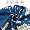 thumbnail image 5 of AmzBarley Girls Maxi Dress Long Sleeve Floral Casual Dresses 9-10 Years Navy Print, 5 of 7