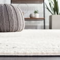 thumbnail image 4 of SAFAVIEH Melody Andrea Geometric Polyester Area Rug, Ivory/Black, 6' x 9', 4 of 11