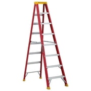 Louisville Ladder L-3016-08 8 Ft. Fiberglass Step Ladder, Type IA, 300 Lbs. Load Capacity