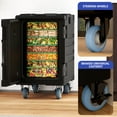 thumbnail image 3 of ModFusion Insulated 82 Qt Food Pan Carrier with Wheels – 4-6 Hours Warmth & 3-5 Hours Cold Insulation for Event Catering and Food Transport, 3 of 9