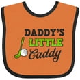 thumbnail image 3 of Inktastic Daddy's Little Caddy with Golf Club and Ball Boys or Girls Baby Bib, 3 of 4