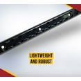 thumbnail image 6 of 4 Pack Heavy Duty Aluminum 6ft L-Track Trailer Tie Down Rail for Enclosed, Utility Trailers, Cargo Vans, Truck Beds, Securing Motorcycles, ATVs, Dirt Bikes - 2,225 lbs BS - Black, 6 of 10