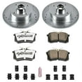 thumbnail image 3 of PowerStop Rear Z26 Street Warrior Carbon-Fiber Ceramic Brake Pad and Drilled and Slotted Rotor Kit Fits: VOLKSWAGEN Select Models K370-26, 3 of 9