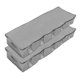 thumbnail image 2 of GOOHOCHY Bolsa de almacenamiento gris no tejida de 2 piezas para debajo de la cama, contenedor de ropa, soporte para artículos diversos, organizador plegable con ventana transparente., 2 of 8