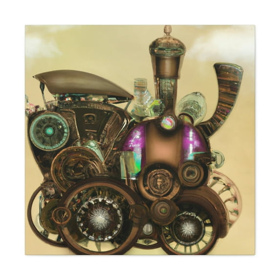 Me and My Tractor - Canvas