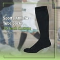 thumbnail image 2 of Yacht & Smith 32 Inch Wholesale Men's Long Tube Socks, Cotton Big And Tall Tube Socks Size 13-16 (Black, 72), 2 of 6