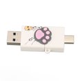 thumbnail image 2 of Memoria USB Sincero 64 GB USB 3.0 Garras de gato rosadas, 2 of 10