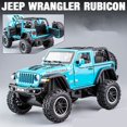 thumbnail image 1 of 1:20 Jeeps Wrangler Rubicon Alloy Car Model Diecast & Toy Metal Refit Off-road Vehicles Car Model Simulation Childrens Toys Gift, 1 of 6