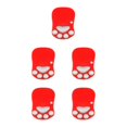 thumbnail image 1 of mmirethe Tapis de Souris de Jeu Protection Poignet Base Antidérapante Fond Sûr en Résine avec Support Poignet Unique DS-001 Rouge Vif 5Set, 1 of 6