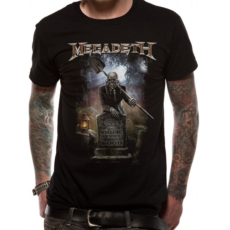 Megadeth Mens/Womens 35 Years Graveyard 