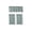 Green, variant on 3 Piece Kitchen Curtain Set, Heat Insulating Window Drape, Filtering Light Curtain, Dustproof Window Treatment for Kitchen Sink Basement Home Window Decoration