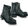thumbnail image 3 of Daniel Smart Men’s Motorcycle Leather Shoes – Full Grain Waterproof Boots with Ankle protection, Laces & Non Skid Outsole, 3 of 3