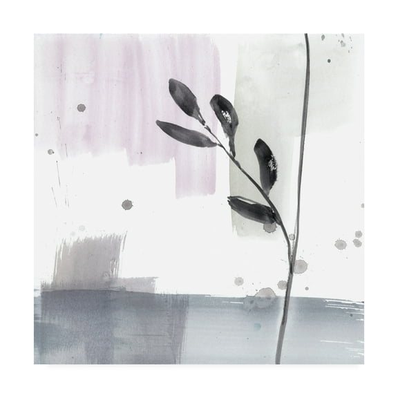 Trademark Fine Art 'UA CH Blush Flower Splash VIII' Canvas Art by Jennifer Goldberger