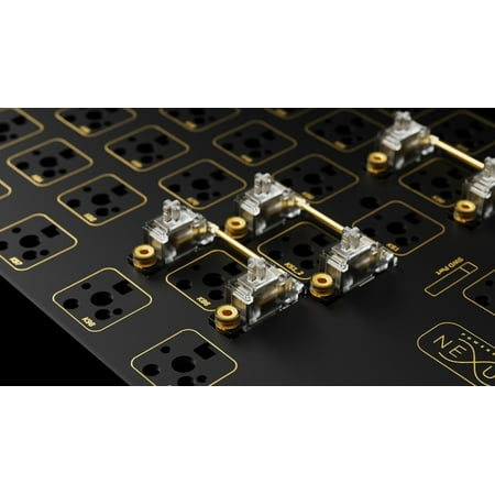 HYTE Keeb TKL - Tenkeyless Wired RGB Mechanical Keyboard - Black